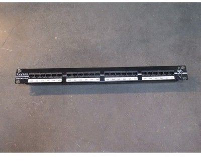 5 x 1HE Cat5e 24 Port Patchpanel / RJ45 / 568b / Sapphire Enhanced 5E
