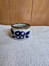 Studio Pottery Small Multi-Colored Bowl