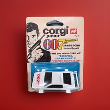 Corgi Juniors 60 James Bond Lotus Esprit, Mint in good Sealed Blister