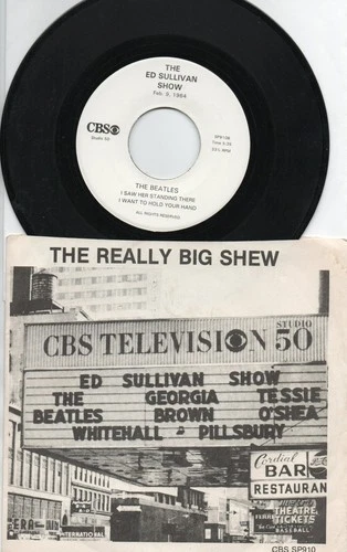 The Beatles   The Really Big Shew  P/S & 45 on  CBS   Ed  Sullivan Show