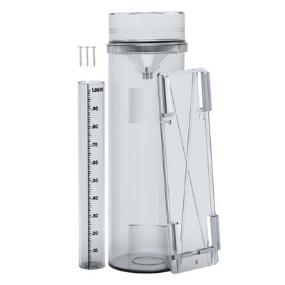 Rain Gauge Outdoor Accurate to 0.01 Inches 11'' Capacity - Monitor Rainfall