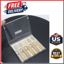 Bb Clarinet Reeds 2.5 Strength 10-Pack with Protective Case for Musicians