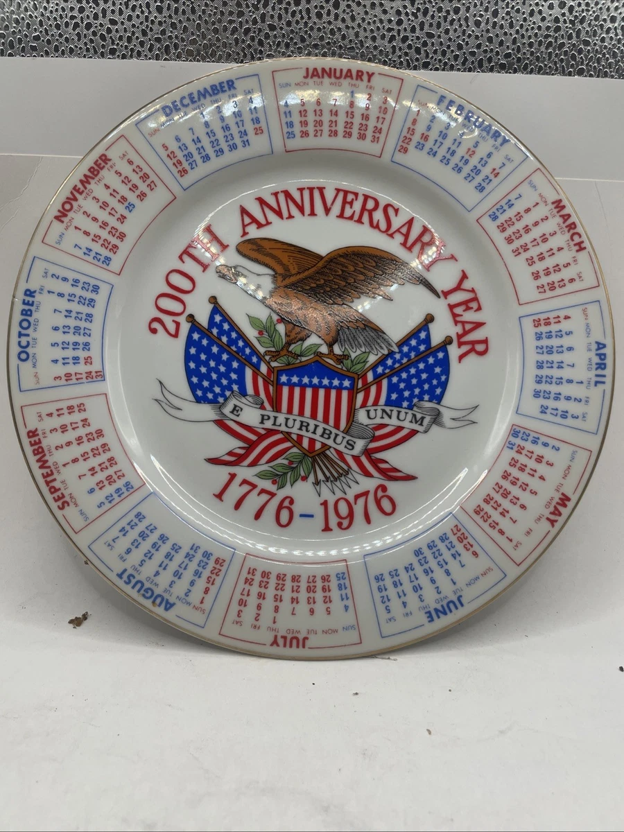 200th Anniversary Plate for sale | eBay