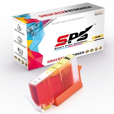 364XL Tintenpatrone Kompatibel für HP Photosmart Premium C 310 B | 1x Gelb