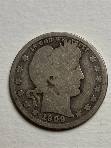 1909-O Barber Quarter