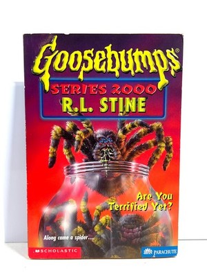 Goosebumps Series 2000 #9 Are You Terrified Yet 1st Print by R.L. Stine Book