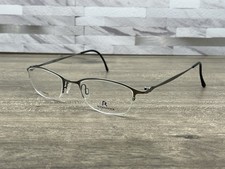 Vintage RODENSTOCK R4328 A Silver UNIQUE RARE TITANIUM EYEGLASSES 49 20-140
