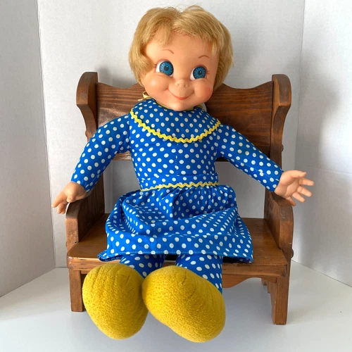 1967 Mrs. Beasley Mattel Doll Does Not Talk w/Apron & Bib No Glasses