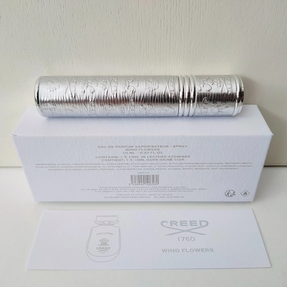 Creed Wind Flowers Eau de Parfum Spray Travel Fragrance, 10ml, Brand New in Box! - Image 2 of 4
