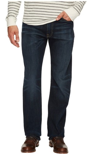 JEANS UOMO LUCKY BRAND 363 DRITTO ELASTICIZZATO BLU 30x32 nuovo - Foto 1 di 5