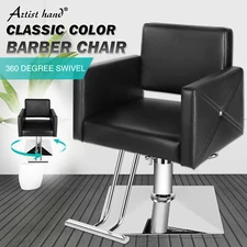 Classic Black All Purpose Hydraulic Barber Chair Beauty Spa Salon Hair Styling