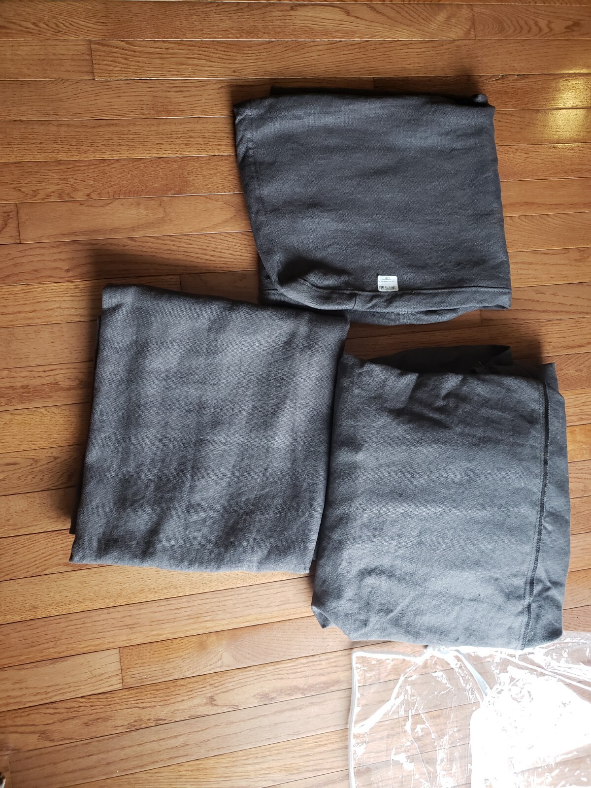 Restoration Hardware Cloud Luxe Armless Chair SLIPCOVER Belgian Linen