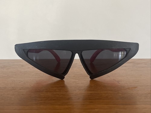 Pizza Hut Back To The Future 1989 Hot Pink & Black Promo Sunglasses RARE - Picture 1 of 14