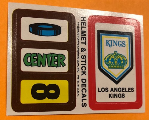 1979 Topps Hockey NHL juego de pegatinas inserto de tarjeta de 22 logotipos engrasadores Gretzky Year - Imagen 10 de 24