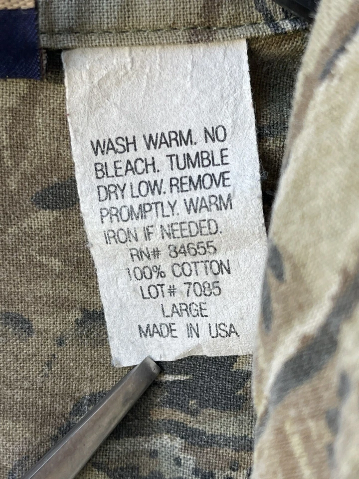 Sports Afield Vintage 90s Realtree Camoflage Hunting Button-Up Shirt Mens Large - Image 3 of 4