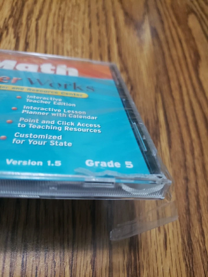 Teacher Works / MATH - Grade 5 Macmillan/McGraw-Hill CD-ROM / PC Version 1.5 New - Image 3 of 4