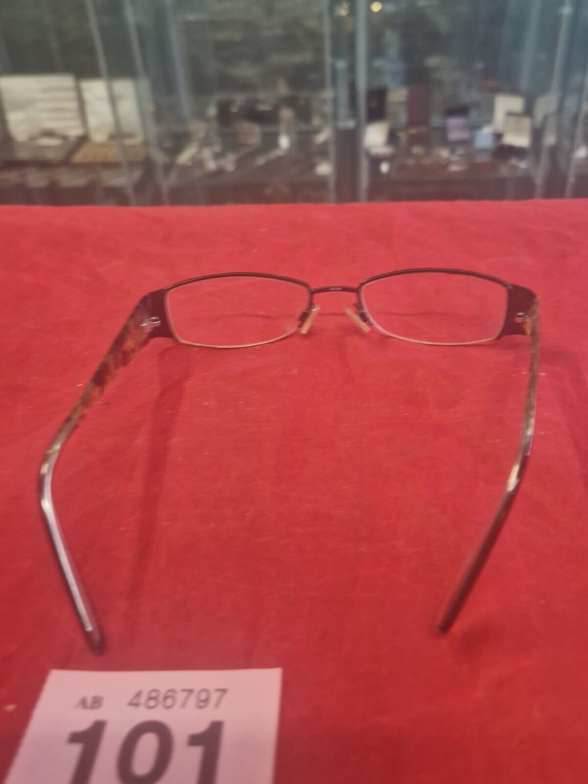 Tortoise Shell SPECTACLE FRAMES Boots Mercedes C1… - image 3