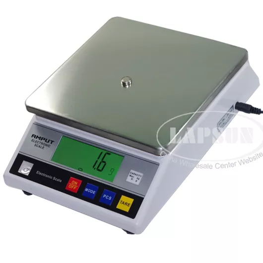 10Kg 10000G x 0.1g Digital Electronic Food Balance Scale Lab Weigh 457A AU  Plug