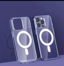 iPhone 14 Pro Max 13 12 11 Clear Case Slim Mag Safe Magnetic