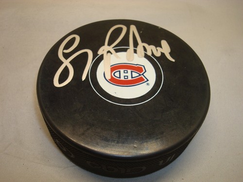 Larry Robinson Signed Montreal Canadiens Hockey Puck Autographed PSA/DNA COA 1E - Picture 3 of 3