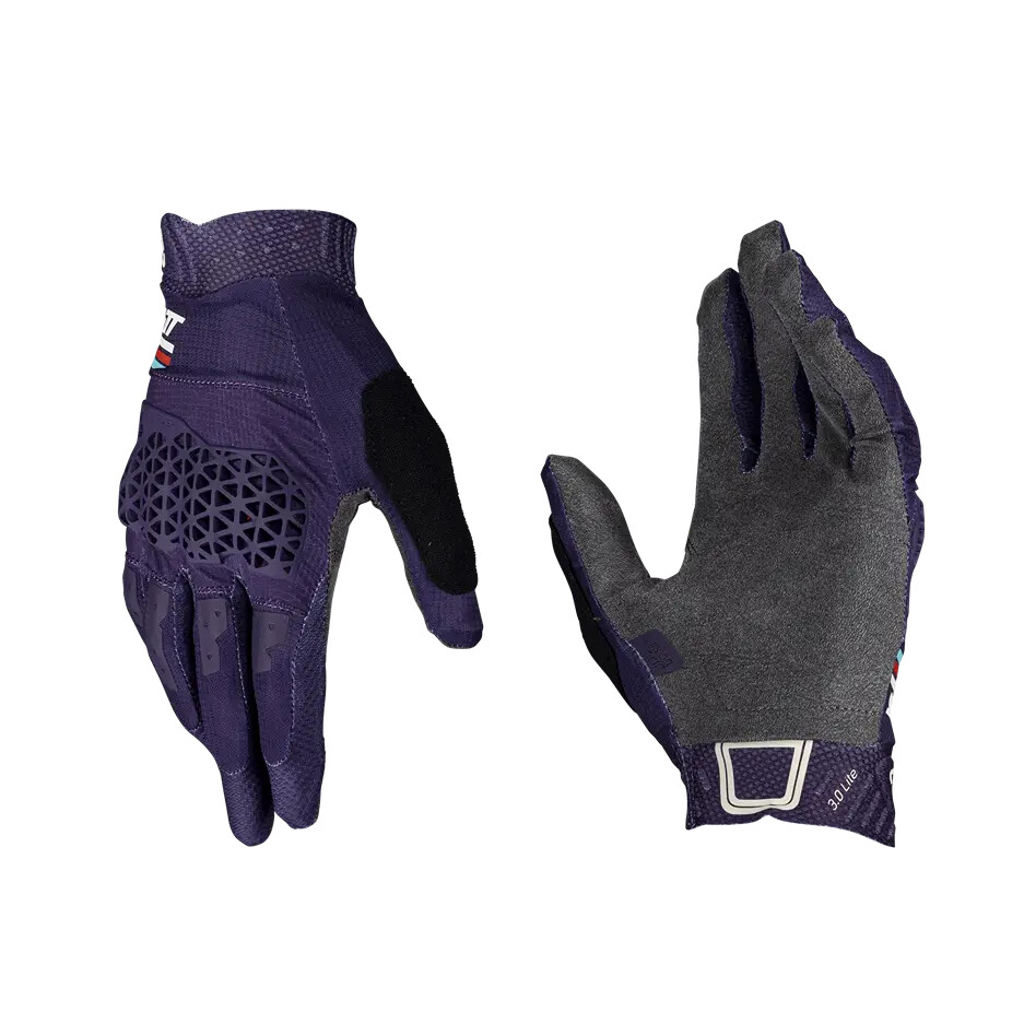 Gants VTT Leatt 3.0 Lite S violet pour vos sorties enduro en forêt