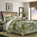 Tommy Bahama Palmiers 4pc Comforter Set Cal King Size Green Tropical Palms New