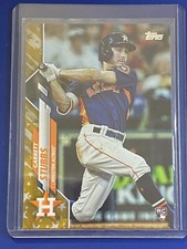 ⚾ 2020 Topps Baseball Gold Stars Base Rookie Card #421 Garrett STUBBS ⚾