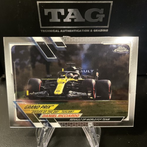 2021 Topps Chrome F1 Daniel Ricciardo #162 card
