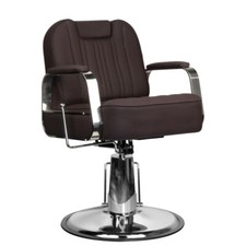Barber  Heerenstuhl  Friseurstuhl  Friseursessel RUFO  braun
