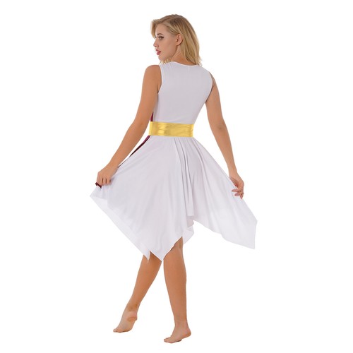 Costume lirico donna liturgico ballo lode abiti color block culto - Foto 23 di 103