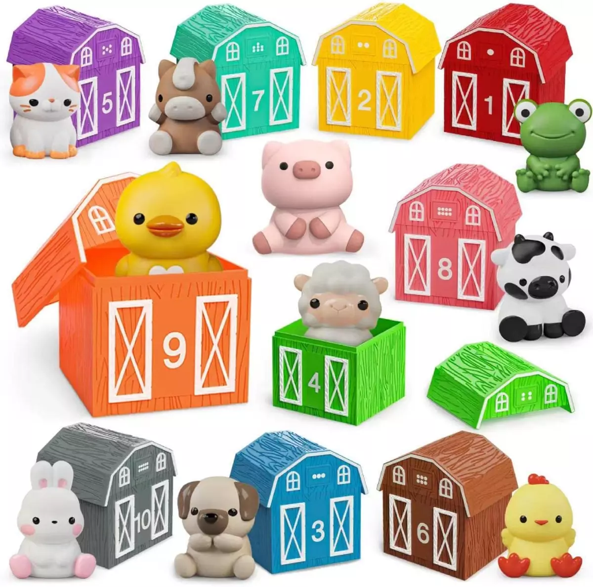 Animales de granja juguetes sale