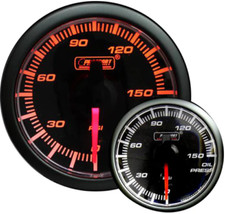 45mm 1 34 Oil Pressure Gauge Prosport Amber Lighting -brand New