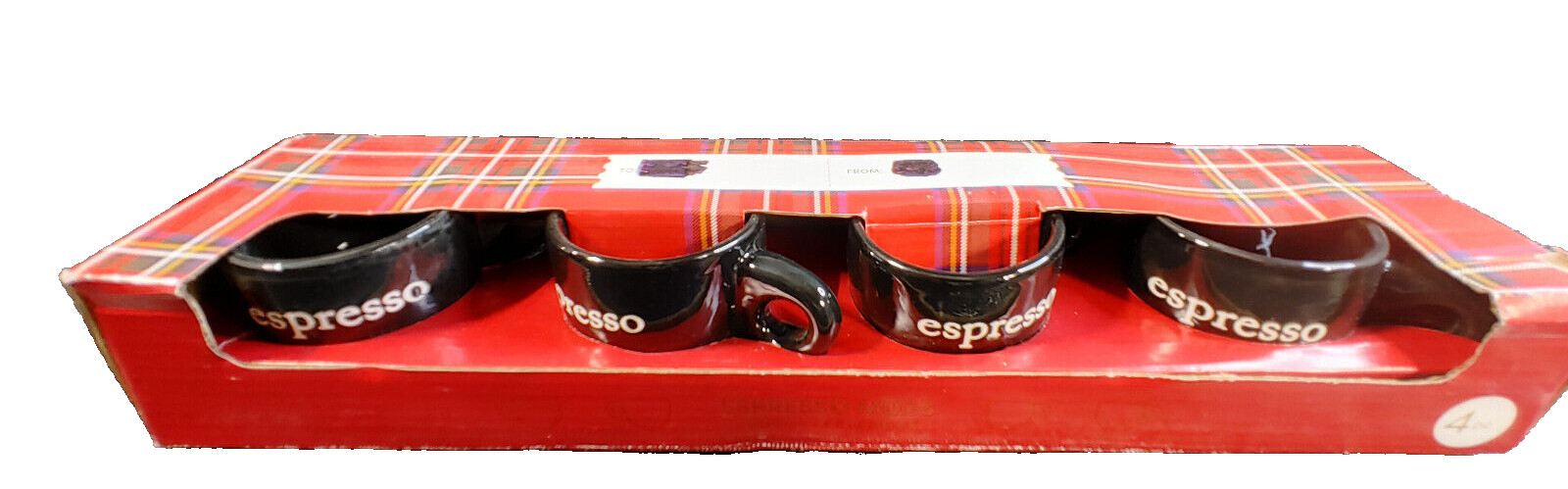Set Of 4 Drinking Hot Cold