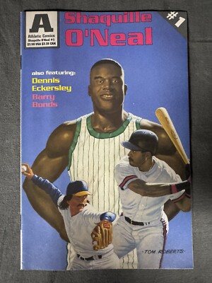 1993 Shaquille O'Neal Comic Book #1 Athletic Comics Basketball Magazine