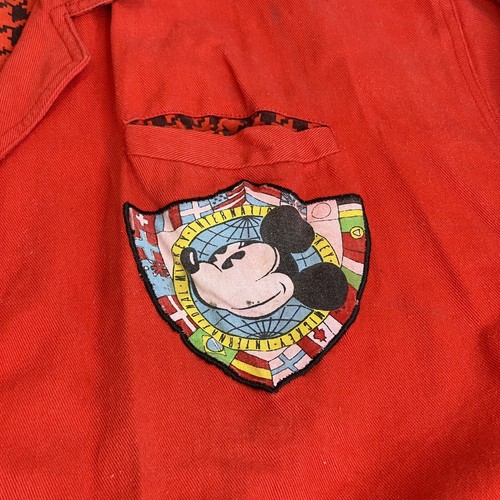 Vintage Rare Womens Large Disney Jacket Mickey & Co Int. Red Blazer Embellished - Picture 6 of 13