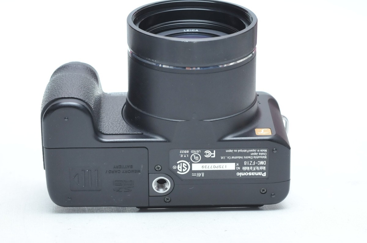 Panasonic Lumix DMC-FZ18 8.1MP Digital Camera with Leica 18x MEGA