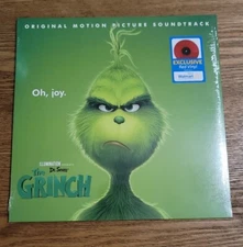 Illumination Dr. Seuss The Grinch Soundtrack (Walmart Exclusive Red Vinyl) New