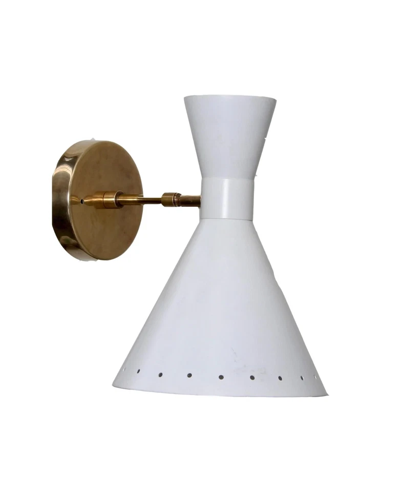 Wall Mid Century Modern Raw Brass Sputnik chandelier light Fixture - Image 4 of 4