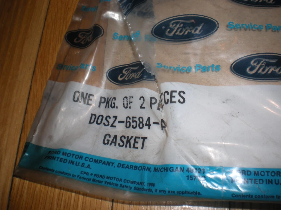 Par de juntas de cubierta de válvula Ford Torino 429 429CJ 429SCJ 1970 1971 nuevo de lote Foto 2 de 2