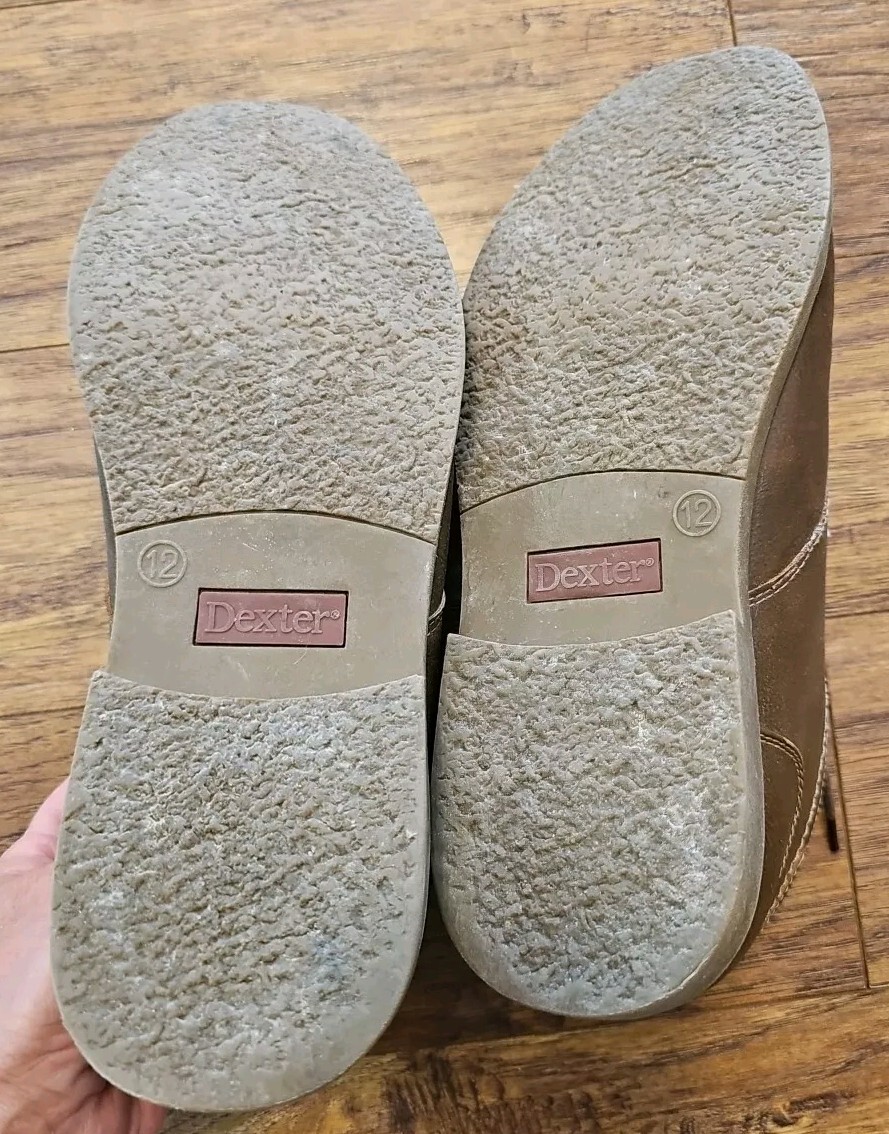 SAOLA Oxford Dexter casual comfort uomo marrone pelle sintetica stringate taglia 12