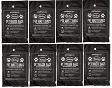 BioBag Premium Pet Waste Bags, Standard Size, 400 Count (8x50) Free USA Shipping