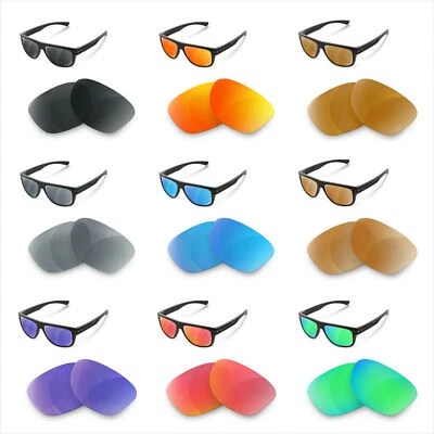 SUNGLASSES RESTORER SURE Polarized Replacement Lenses for Oakley Breadbox ( Choose Color )