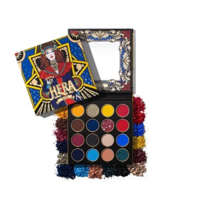 16 Colors  Eyeshadow Palette with Mirror Waterproof Highly Pigmented New