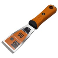 Contractor Profi Spachtel 50Mm StoßSpachtel Schaber Edelstahl Steif 2K-Ergo-Grip