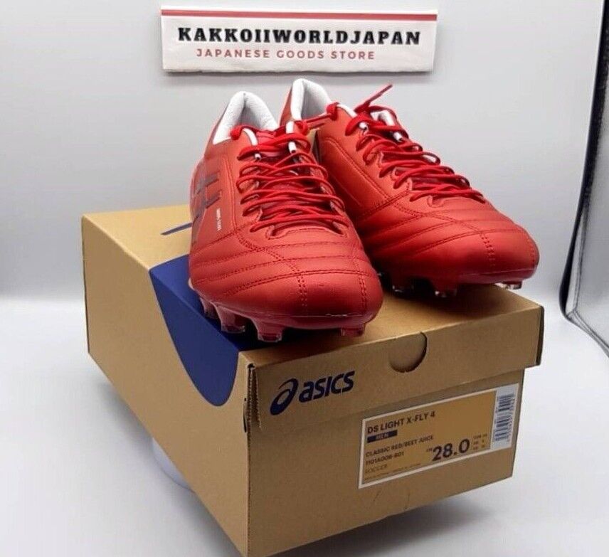 ASICS Soccer Cleats Shoes DS LIGHT X-FLY 1101A006 601 Classic Red 2022 New!! eBay