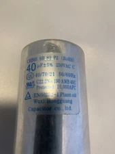 DEHUMIDIFIER / AC CAPACITOR  CBB65 250 VAC (40 uF)