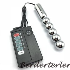 Anal Plug Butt Penis E-Stim Penis Ring Flirting Shock G-Spot Sex Toy Men