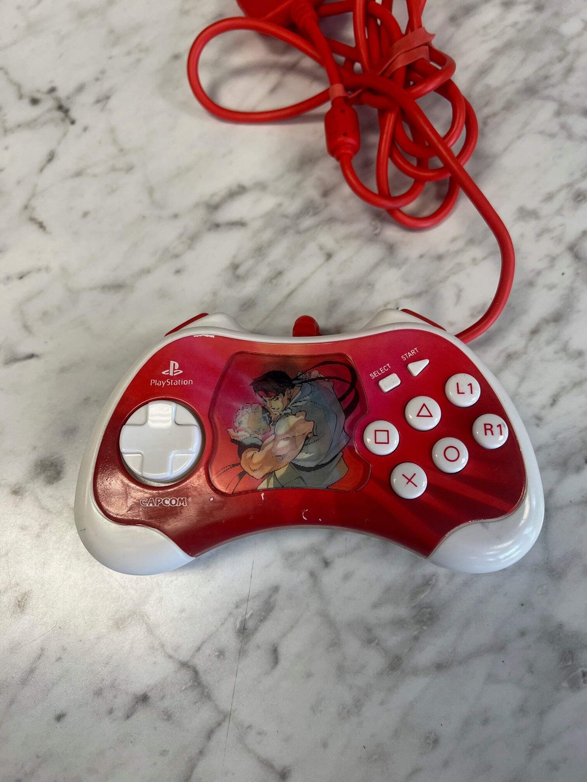 Nubytech Street Fighter Anniversary Ryu Controller for Playstation A52625