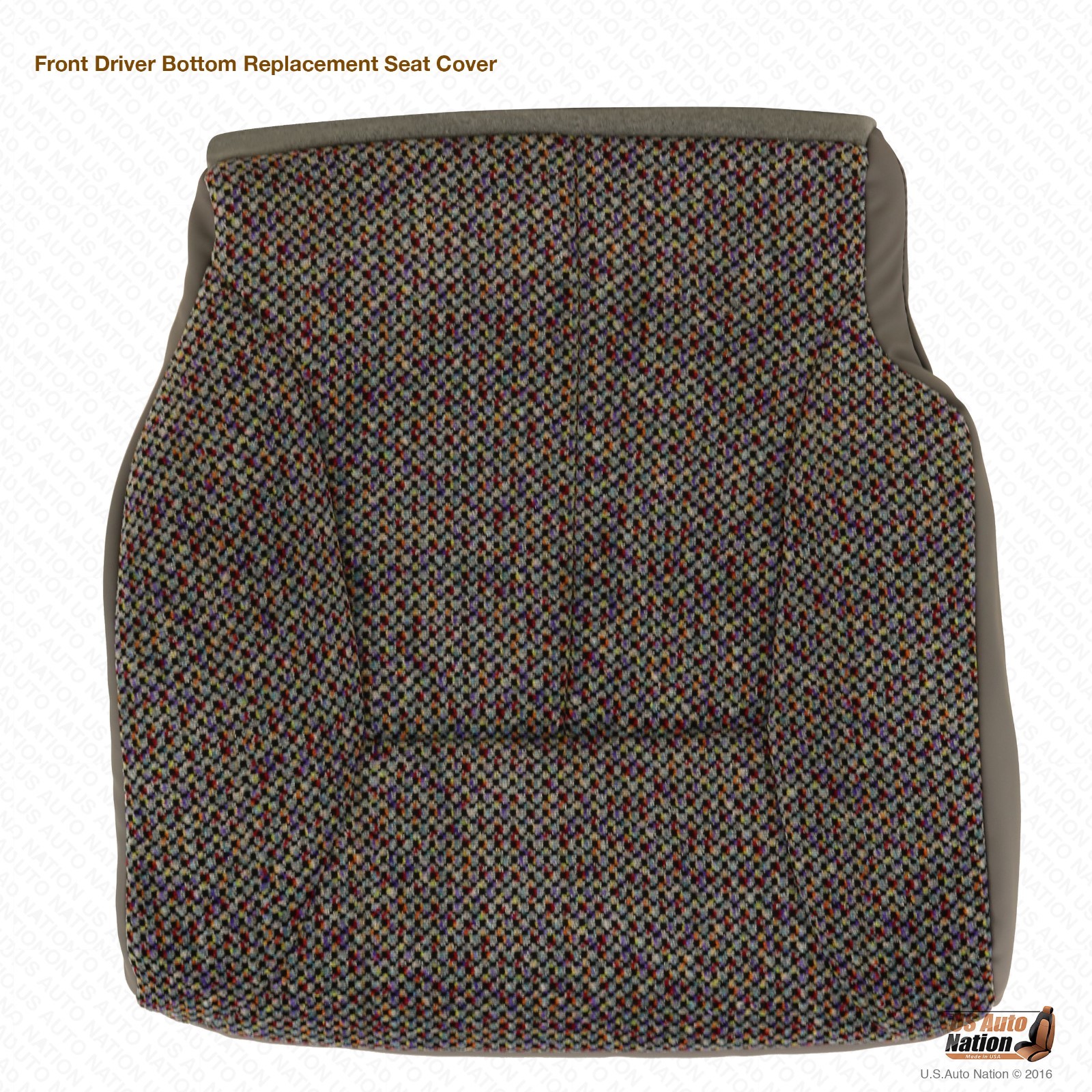 Fits 94-97Dodge Ram 1500 2500 3500 SLT Driver Bottom Cloth Cover Gray Piping Fits 94-97Dodge Ram 1500 2500 3500 SLT Driver Bottom Cloth Cover Gray Piping