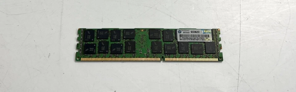 672631-B21 HPE 16GB (1x16GB) Dual Rank x4 PC3-12800R DDR3-1600 Registered Memory - Image 3 of 3